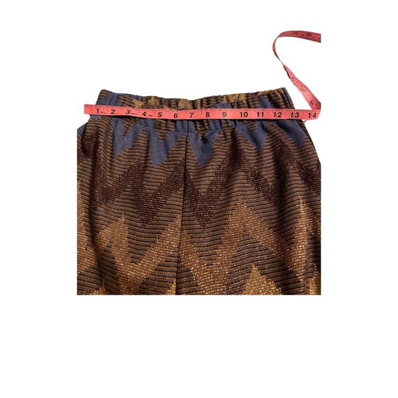 Sophie & Me Amsterdam Pants XS/S Wide Leg Glitter Stretch - Picture 9 of 9